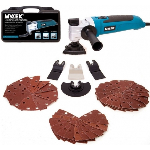 MYLEK Electric Multi Tool with 48 Piece Accessory Kit