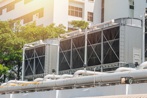 air con unit on roof