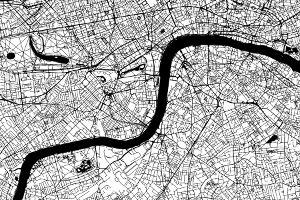 old map of London