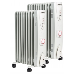MYLEK Electric Oil Filled Radiator with Timer