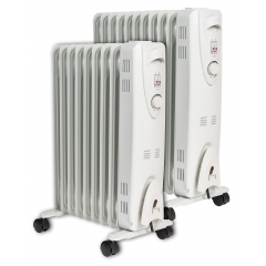 MYLEK Electric Oil Filled Radiator with Thermostat