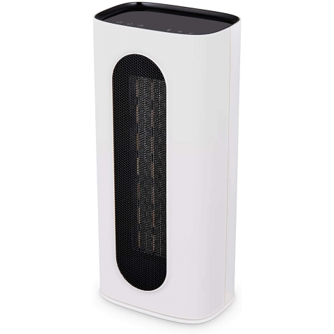 MYLEK Upright Remote Control PTC Fan Heater 2kw