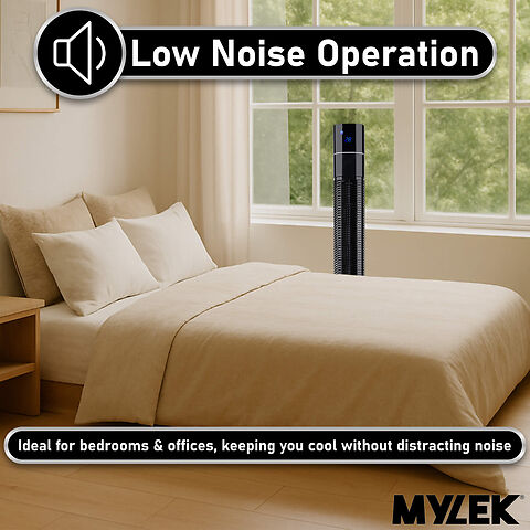 8 - 48 Inch Black Tower Fan Low Noise.jpg