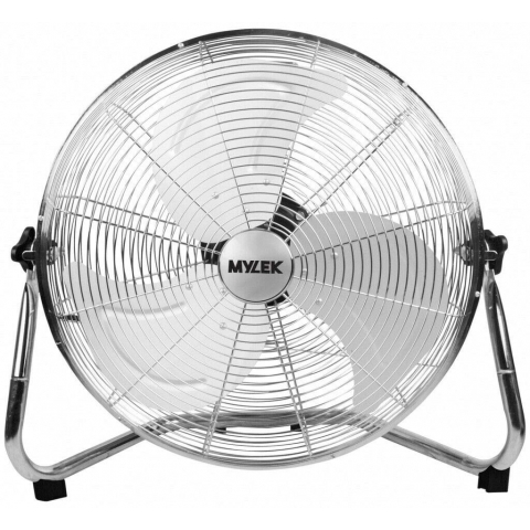MYLEK Chrome Air Circulator Fan