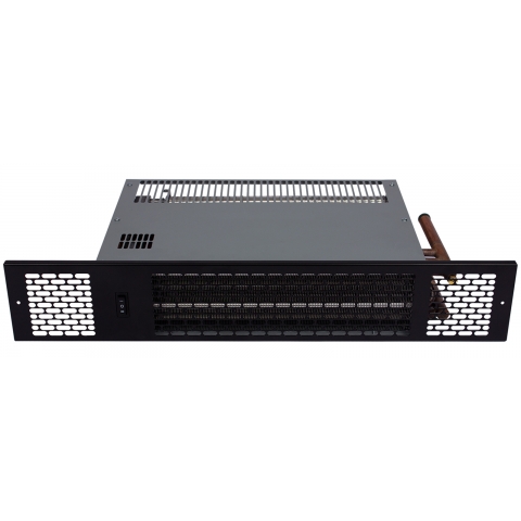 MYLEK Hydronic Classic Black Plinth Heater 2KW