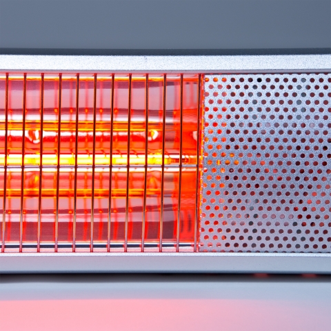 MYLEK Outdoor Patio Heater with Pull Cord 2KW