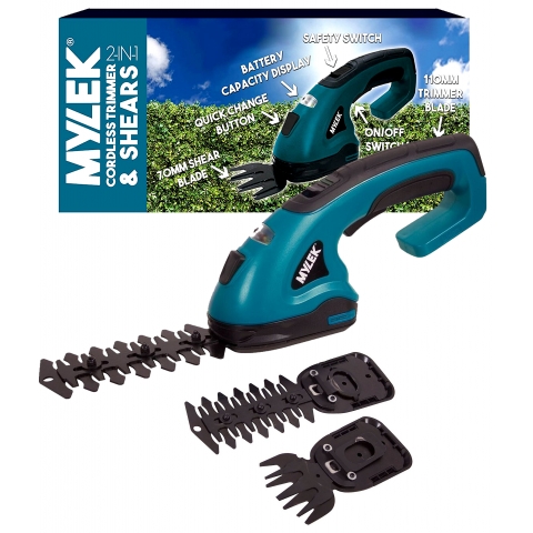 Mylek 2 in 1 Cordless Trimmer and Shears