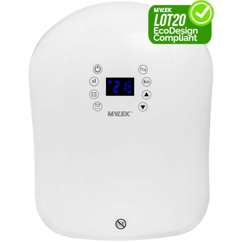 MYLEK Electric Bathroom Heater - 2KW Thumbnail