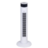 MYLEK 34 Inch White Remote Control Tower Fan
