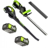 MYLEK 4orce Cordless Hedge Trimmer with Cordless Leaf Blower